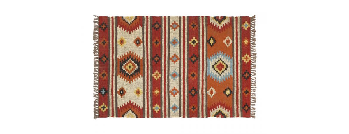 Rug - L120 x W180cm - Red-Cheshire Furniture Outlet