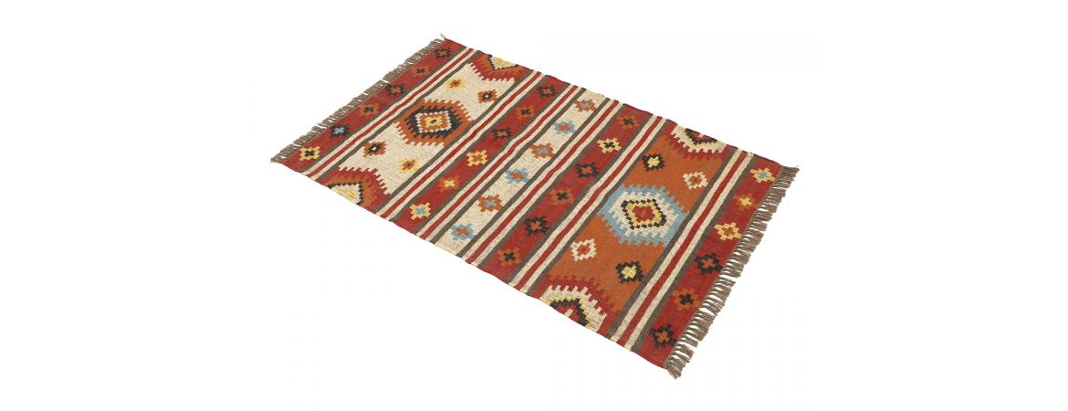 Rug - L120 x W180cm - Red-Cheshire Furniture Outlet