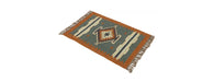 Rug - L90 x W60cm - Blue-Cheshire Furniture Outlet