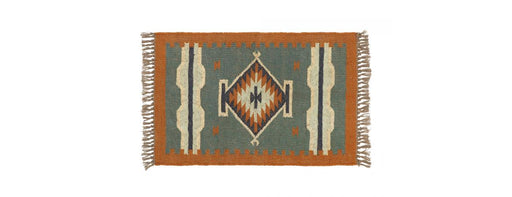 Rug - L90 x W60cm - Blue-Cheshire Furniture Outlet