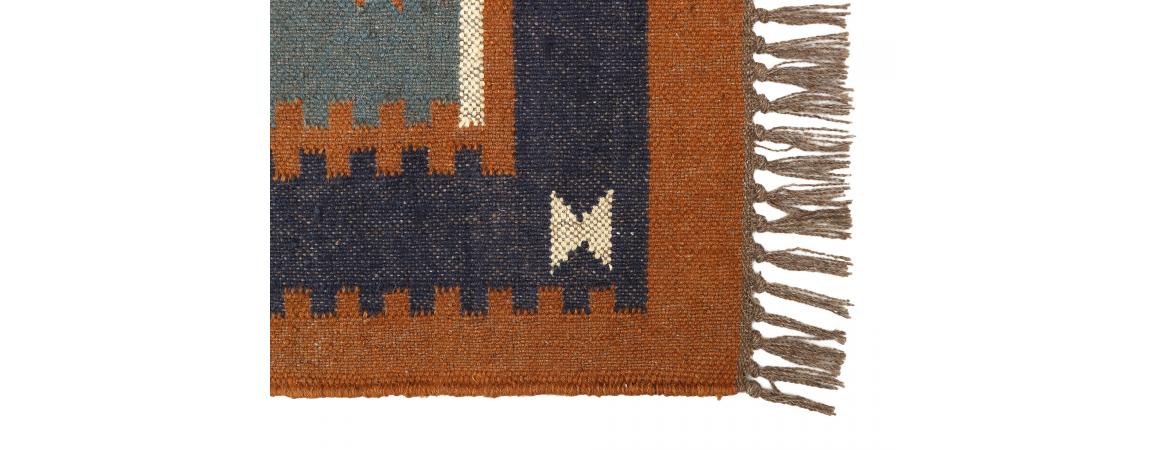 Rug - L150 x W90cm - Blue-Cheshire Furniture Outlet