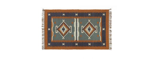Rug - L150 x W90cm - Blue-Cheshire Furniture Outlet