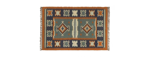Rug - L180 x W120 - Blue-Cheshire Furniture Outlet