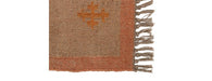 Rug - L90 x W60cm - Orange-Cheshire Furniture Outlet