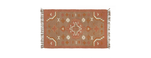 Rug - L150 x W90cm - Orange-Cheshire Furniture Outlet
