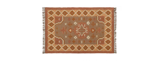 Rug - L180 x W120 - Orange-Cheshire Furniture Outlet