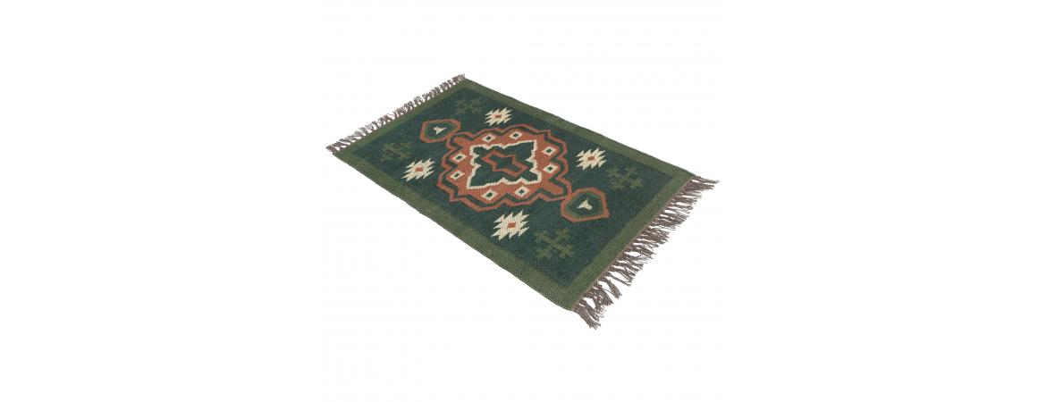 Rug 90 x 60cm - Green-Cheshire Furniture Outlet
