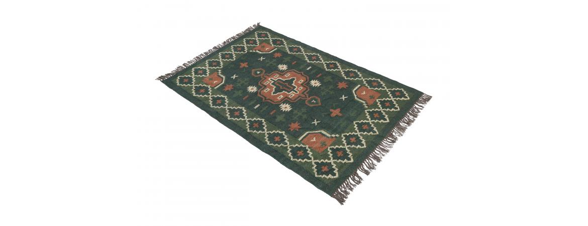 Rug 180 x 120cm - Green-Cheshire Furniture Outlet