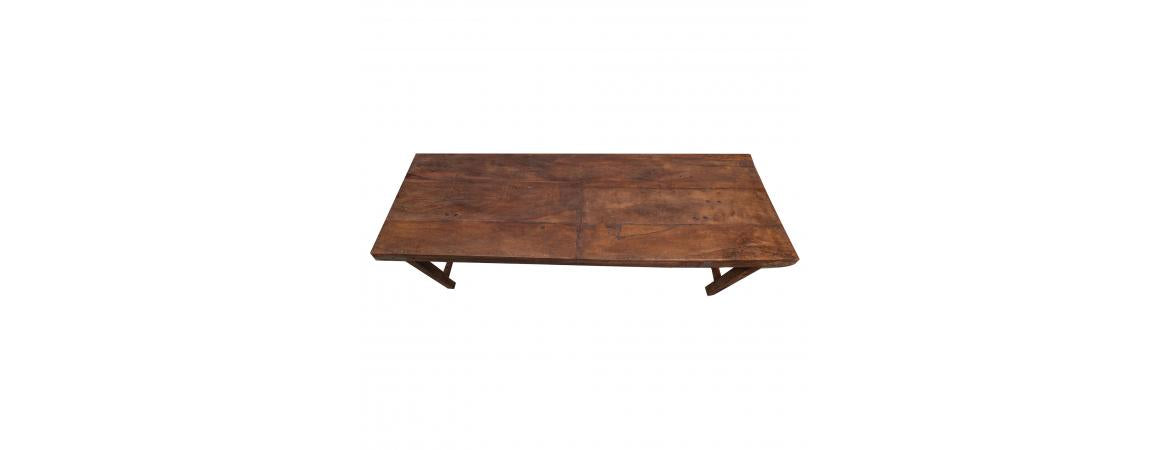 Folding Wooden Table - W174 x D56 x H69cm-Cheshire Furniture Outlet