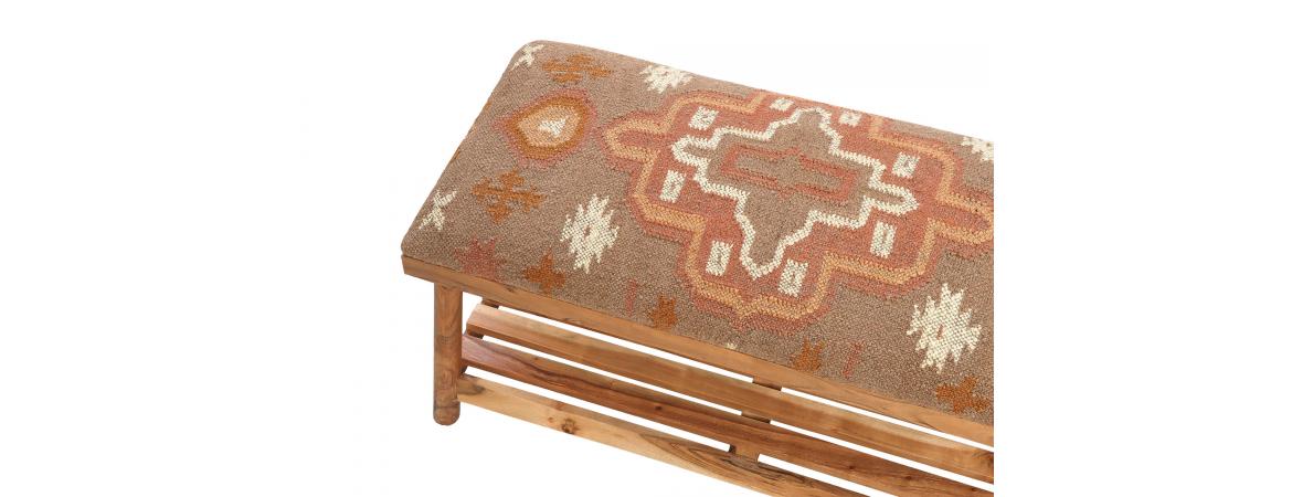 Storage Bench - Orange-Cheshire Furniture Outlet