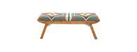 Folding Bench - Blue-Cheshire Furniture Outlet