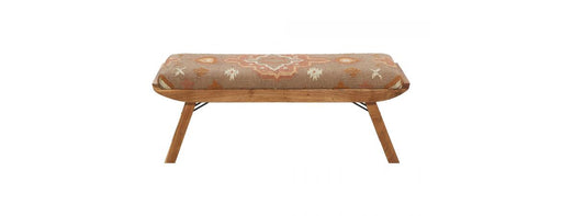 Folding Bench - Orange-Cheshire Furniture Outlet
