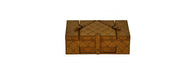 Handcrafted Rectangular Jewellery Box - Tan-Cheshire Furniture Outlet