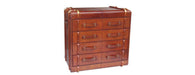 Handcrafted 4 Drawer Chest - Cognac-Cheshire Furniture Outlet