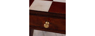 Handcrafted Leather Chess Set With Table - Cognac-Cheshire Furniture Outlet