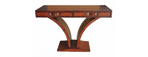 Handcrafted Console Table - Cognac-Cheshire Furniture Outlet