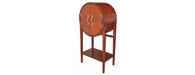 Handcrafted Round Bar - Cognac-Cheshire Furniture Outlet