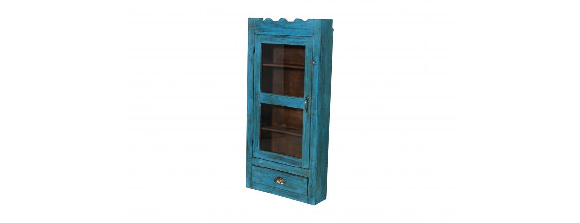 Antique Wall Display Unit-Cheshire Furniture Outlet