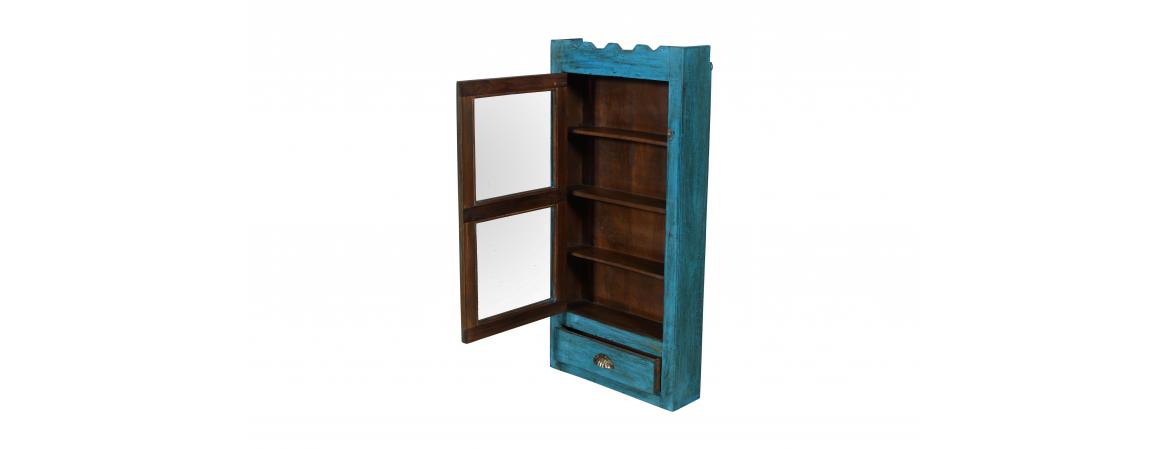 Antique Wall Display Unit-Cheshire Furniture Outlet