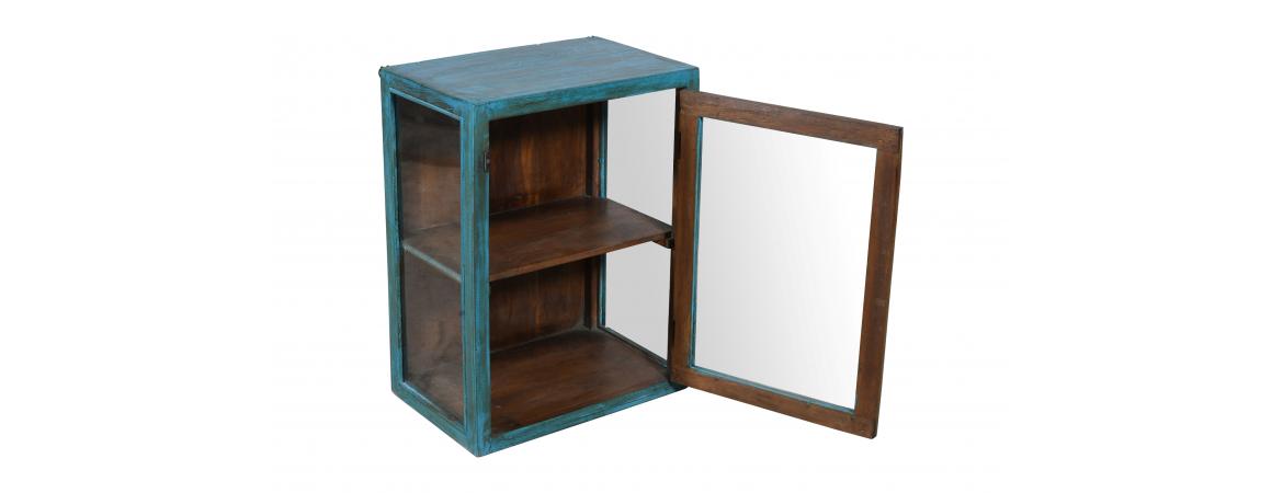 Antique Wall Display Unit-Cheshire Furniture Outlet