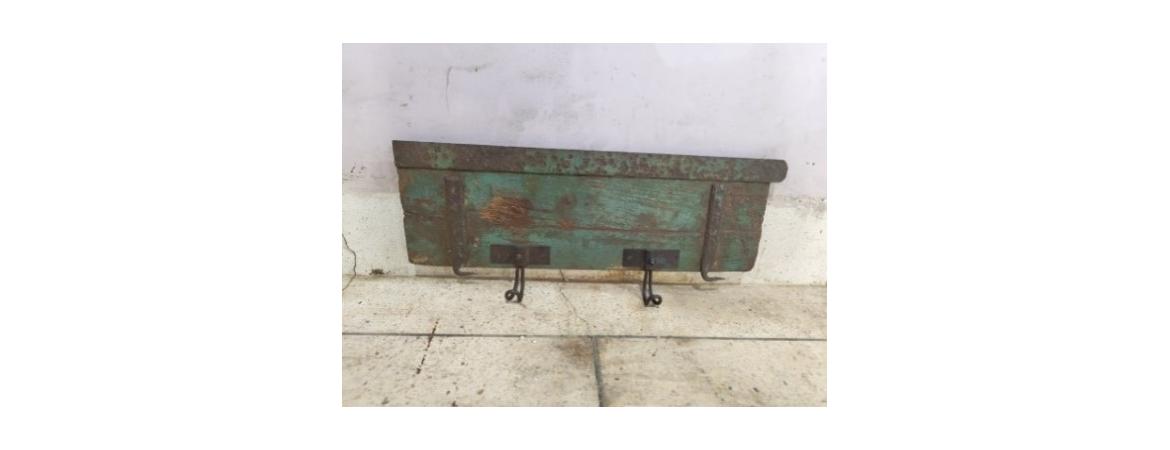 Antique Wall Panel with Hooks Assorted-Cheshire Furniture Outlet