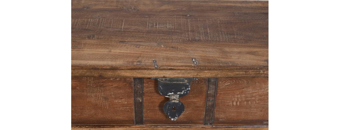 Antique Trunk with Lift Top-Cheshire Furniture Outlet