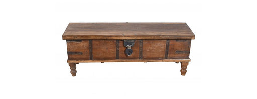 Antique Trunk with Lift Top-Cheshire Furniture Outlet