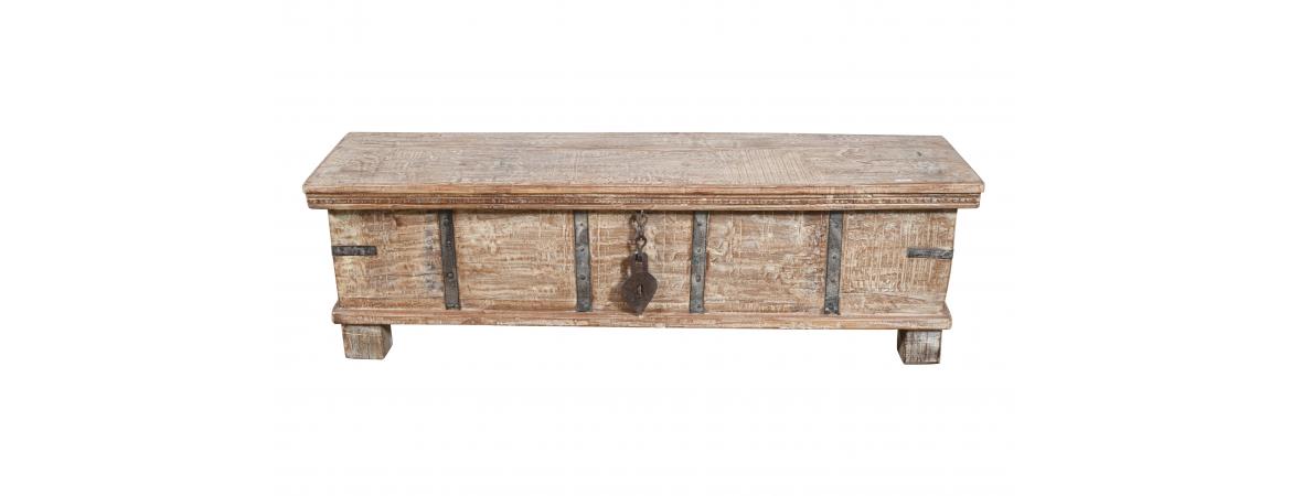 Antique Trunk with Lift Top-Cheshire Furniture Outlet