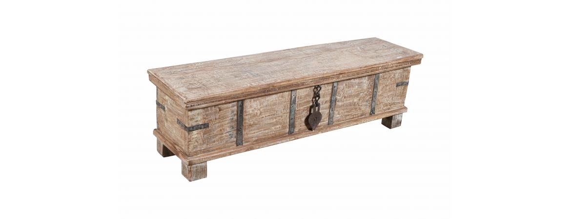 Antique Trunk with Lift Top-Cheshire Furniture Outlet