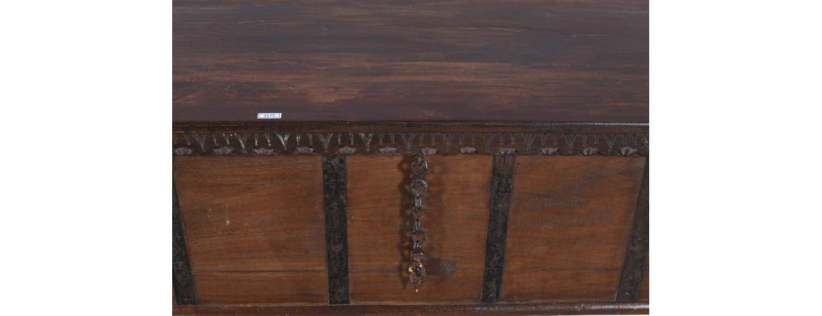 Antique Trunk with Lift Top-Cheshire Furniture Outlet