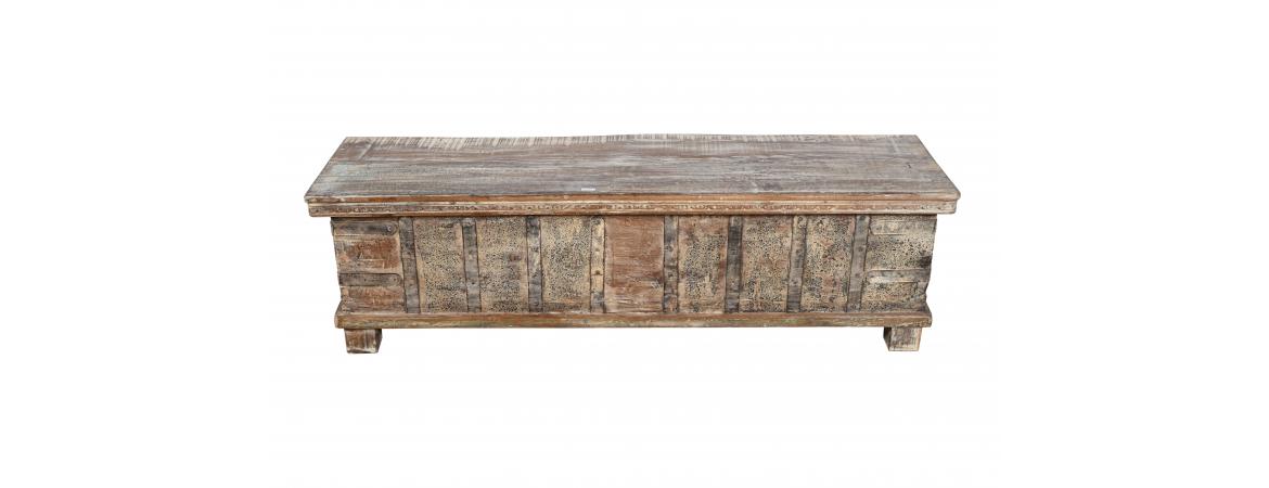 Antique Trunk with Lift Top-Cheshire Furniture Outlet