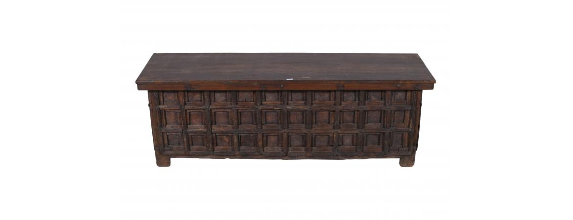 Antique Trunk with Lift Top-Cheshire Furniture Outlet