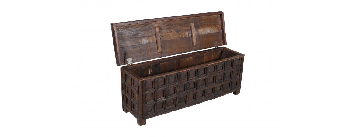 Antique Trunk with Lift Top-Cheshire Furniture Outlet