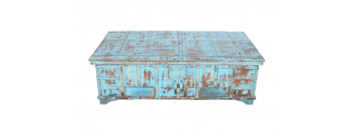 Antique Trunk with Lift Top-Cheshire Furniture Outlet