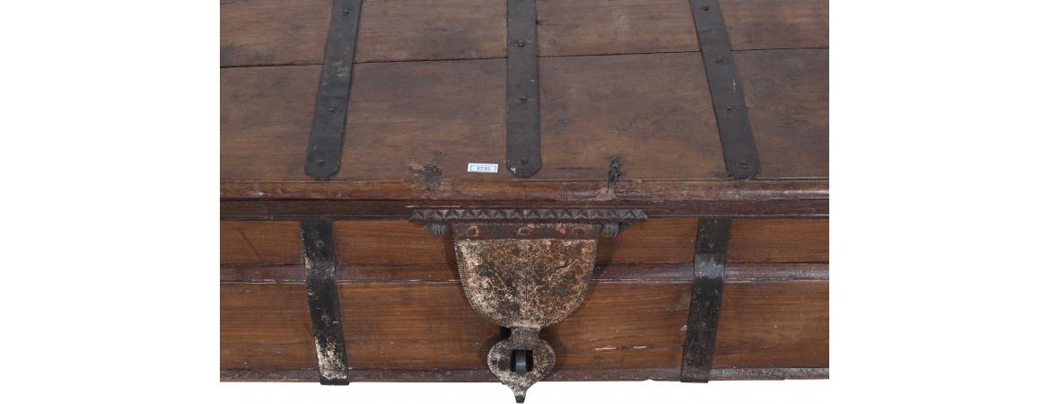 Antique Trunk with Lift Top-Cheshire Furniture Outlet