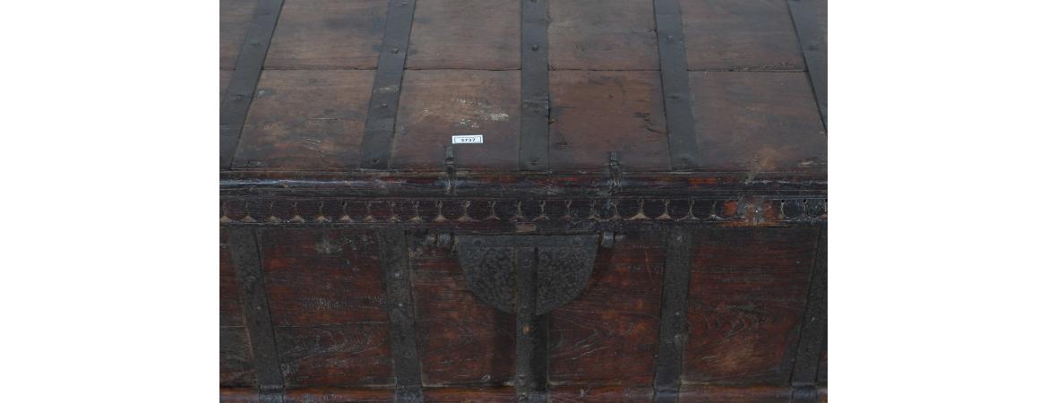 Antique Trunk with Lift Top-Cheshire Furniture Outlet