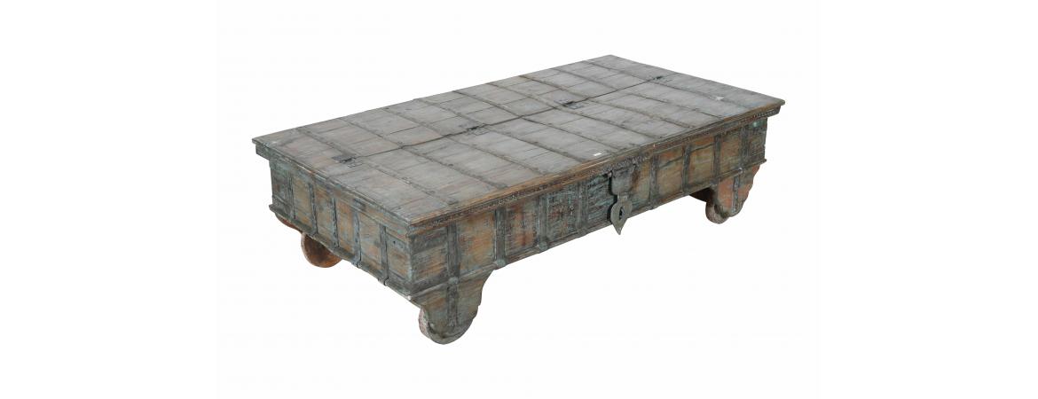 Antique Trunk with Lift Top-Cheshire Furniture Outlet