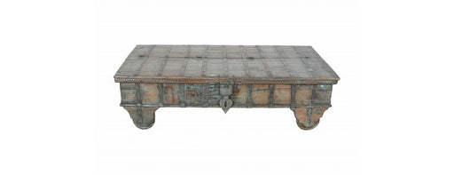 Antique Trunk with Lift Top-Cheshire Furniture Outlet