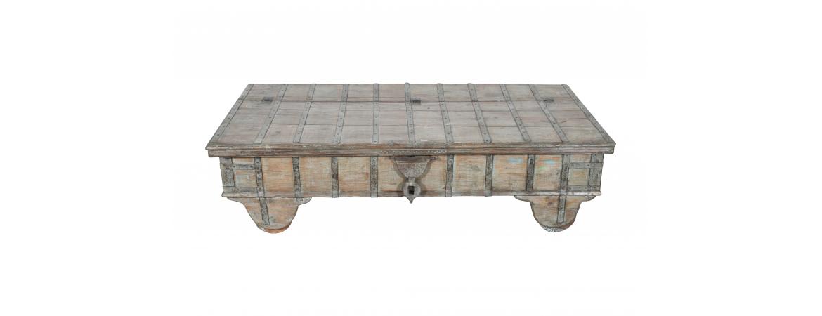 Antique Trunk with Lift Top-Cheshire Furniture Outlet