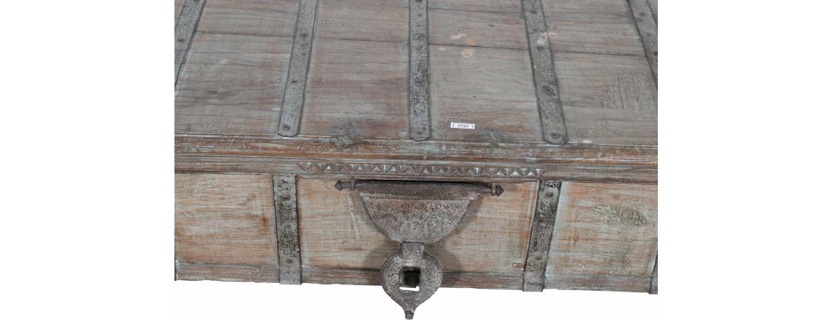 Antique Trunk with Lift Top-Cheshire Furniture Outlet
