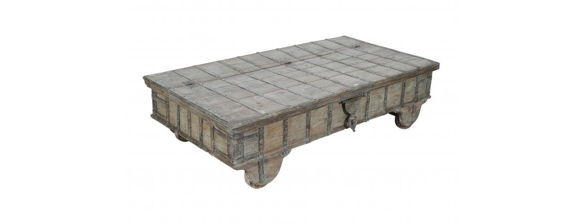 Antique Trunk with Lift Top-Cheshire Furniture Outlet