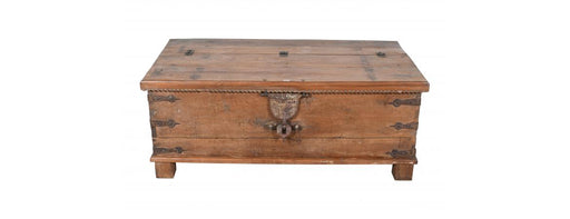 Antique Trunk with Lift Top-Cheshire Furniture Outlet