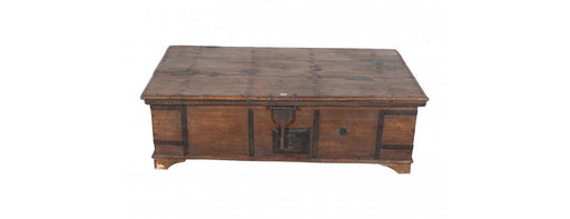 Antique Trunk with Lift Top-Cheshire Furniture Outlet