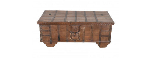 Antique Trunk with Lift Top-Cheshire Furniture Outlet