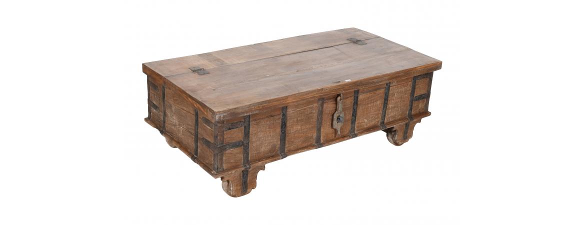 Antique Trunk with Lift Top-Cheshire Furniture Outlet