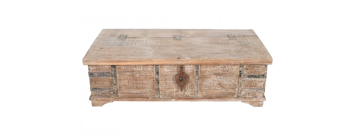 Antique Trunk with Lift Top-Cheshire Furniture Outlet