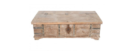 Antique Trunk with Lift Top-Cheshire Furniture Outlet
