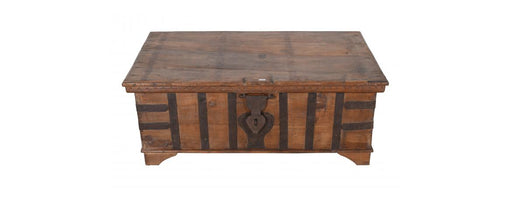Antique Trunk with Lift Top-Cheshire Furniture Outlet