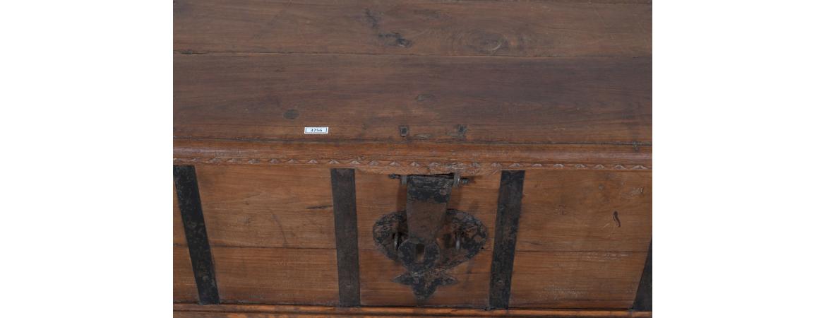Antique Trunk with Lift Top-Cheshire Furniture Outlet