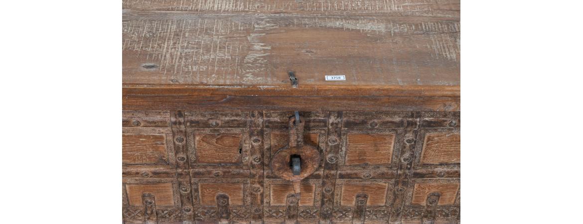 Antique Trunk with Lift Top-Cheshire Furniture Outlet